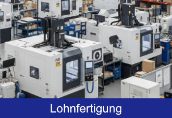 Industrielle Lohnfertigung mit CNC-Maschinen